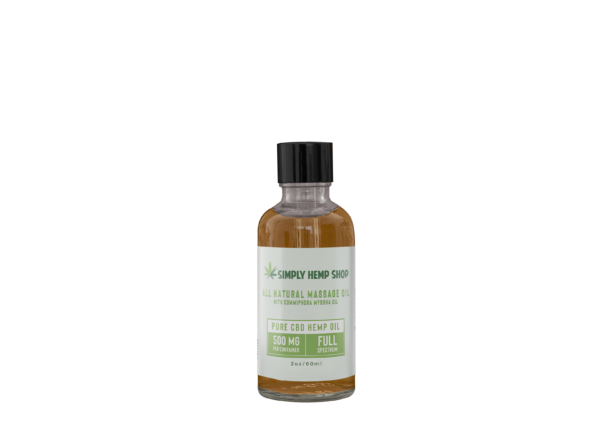 All Natural CBD Massage Oil